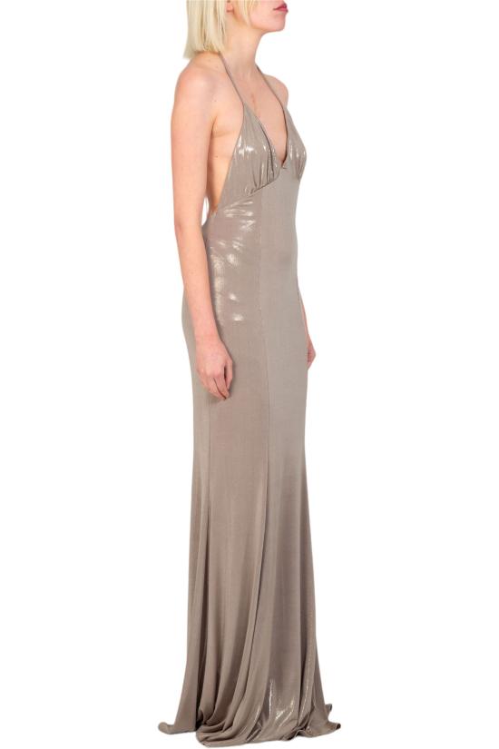  핑코 롱 원피스 103003 Y5RA D10 Beige - PINKO