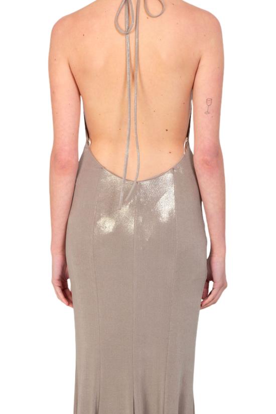  핑코 롱 원피스 103003 Y5RA D10 Beige - PINKO