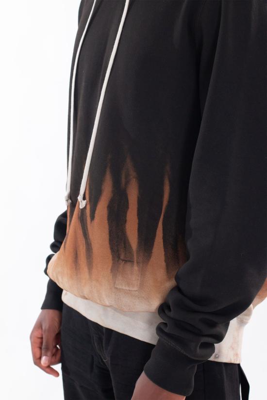 24FW 다크쉐도우 후드 티셔츠 DU02D2282 FSUN 0983 Black - DRKSHDW