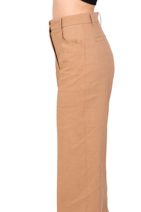  핑코 스트레이트 팬츠 103227 A0IM C95 Beige - PINKO