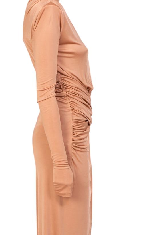  핑코 롱 원피스 103115 A1JS L44 Brown - PINKO