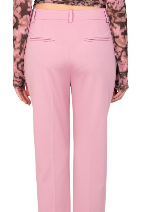  핑코 스트레이트 팬츠 100155 A1L4 N96 Pink - PINKO