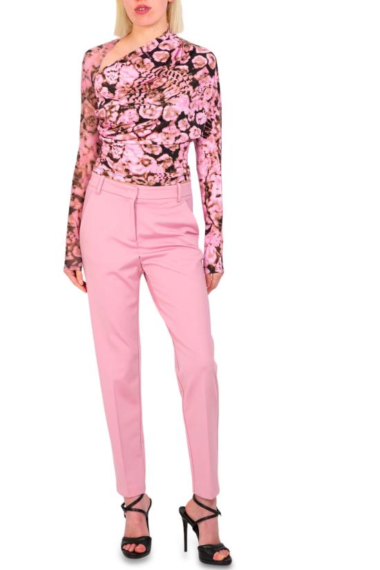  핑코 스트레이트 팬츠 100155 A1L4 N96 Pink - PINKO