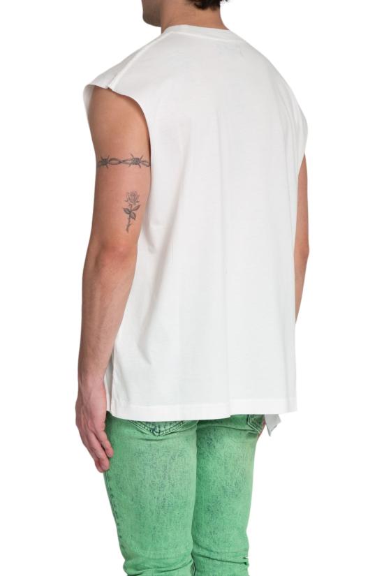  퍼플 브랜드 탑 P128 LMCM224 OFF WHITE White - PURPLE BRAND