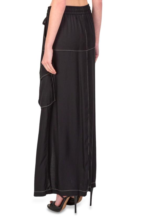  핑코 롱 스커트 103564 A1WU Z99 Black - PINKO