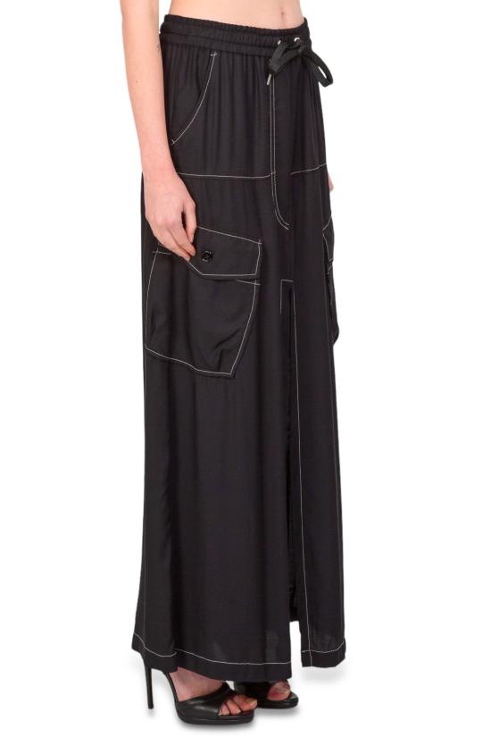  핑코 롱 스커트 103564 A1WU Z99 Black - PINKO