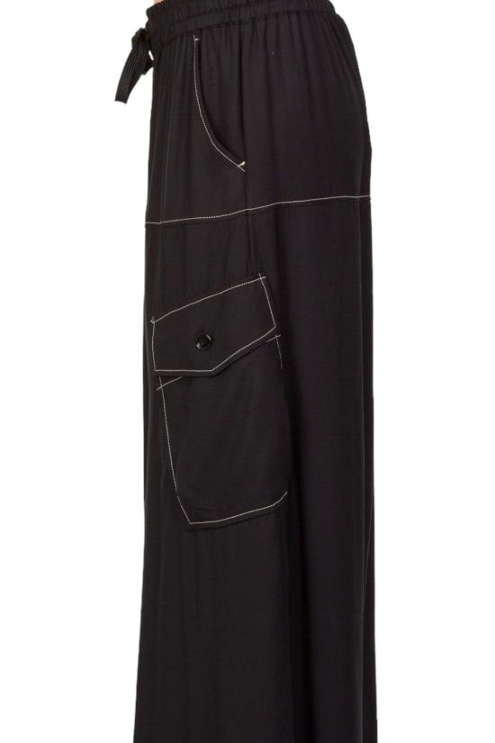  핑코 롱 스커트 103564 A1WU Z99 Black - PINKO