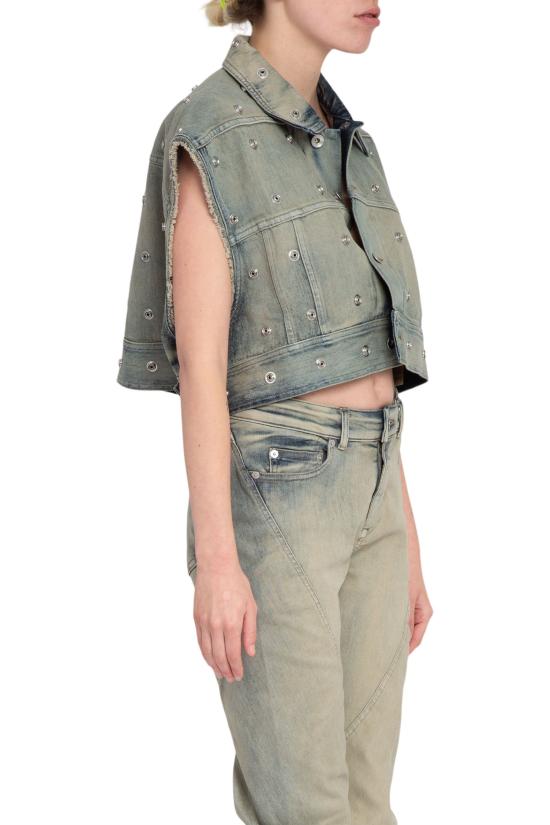  다크쉐도우 베스트 DS01D1710 DKYES2 46 Denim - DRKSHDW