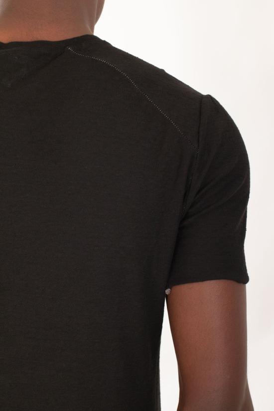 24FW 엠디75 반팔 티셔츠 MD11156 BLACK Black - MD75