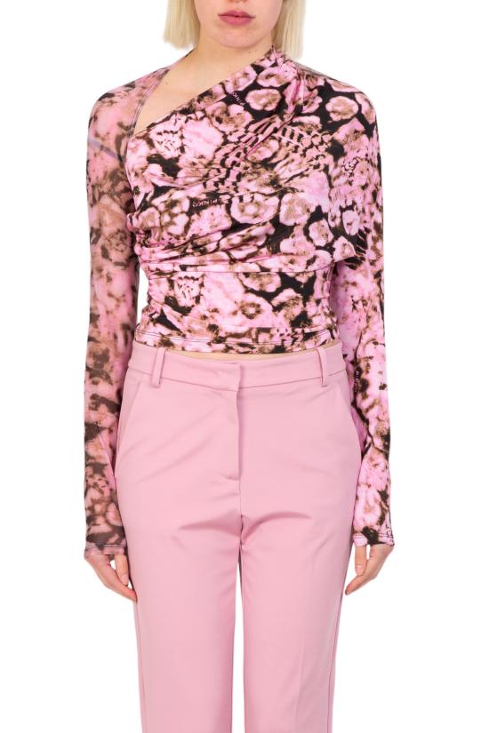  핑코 긴팔 티셔츠 103024 A1O5 UY6 Multi