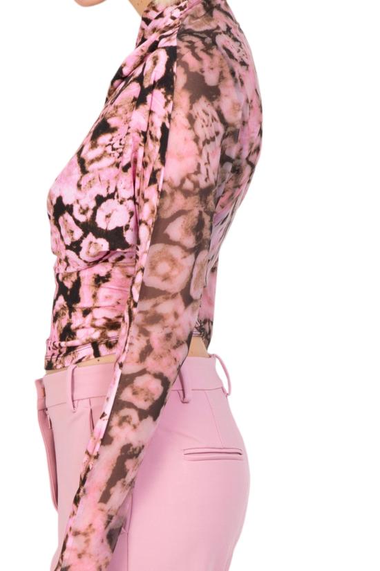  핑코 긴팔 티셔츠 103024 A1O5 UY6 Multi - PINKO