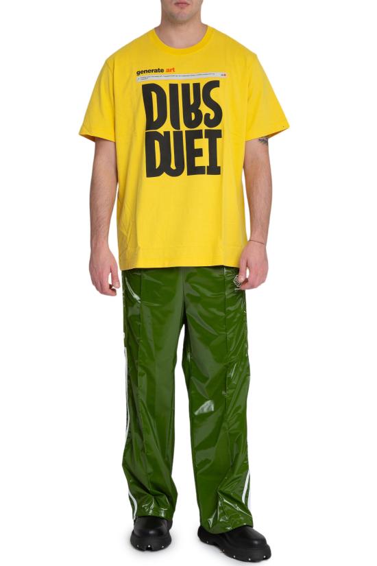  더블릿 반팔 티셔츠 24SS32CS315 YELLOW Yellow - DOUBLET