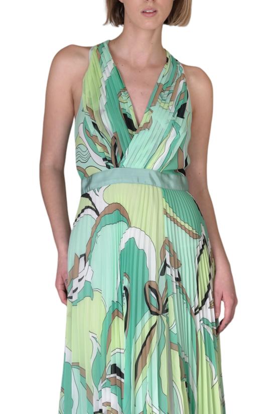  핑코 롱 원피스 100403 A0H7 SC3MULTI Multi - PINKO