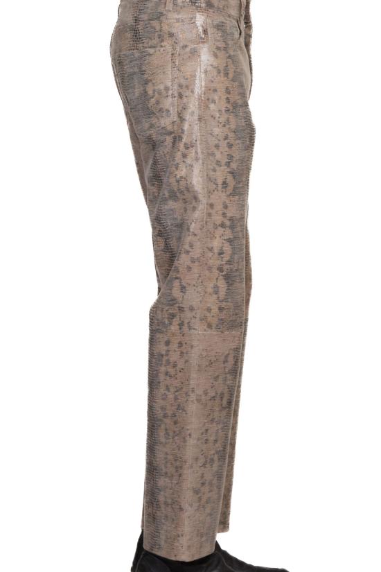  선플라워 스트레이트 팬츠 6023 AOP PRINTED Beige - SUNFLOWER