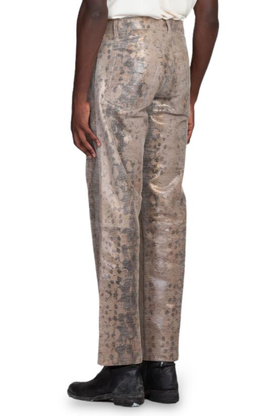  선플라워 스트레이트 팬츠 6023 AOP PRINTED Beige - SUNFLOWER