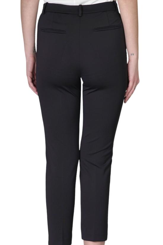  핑코 스트레이트 팬츠 100155 A0HM Z99 Black - PINKO