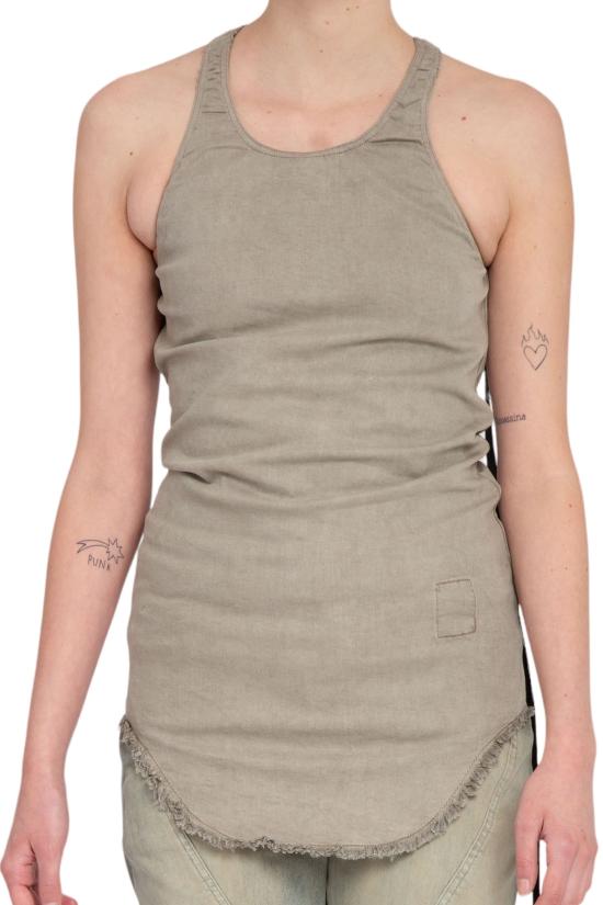  다크쉐도우 민소매 티셔츠 DS01D1109 SCF 08 Beige - DRKSHDW