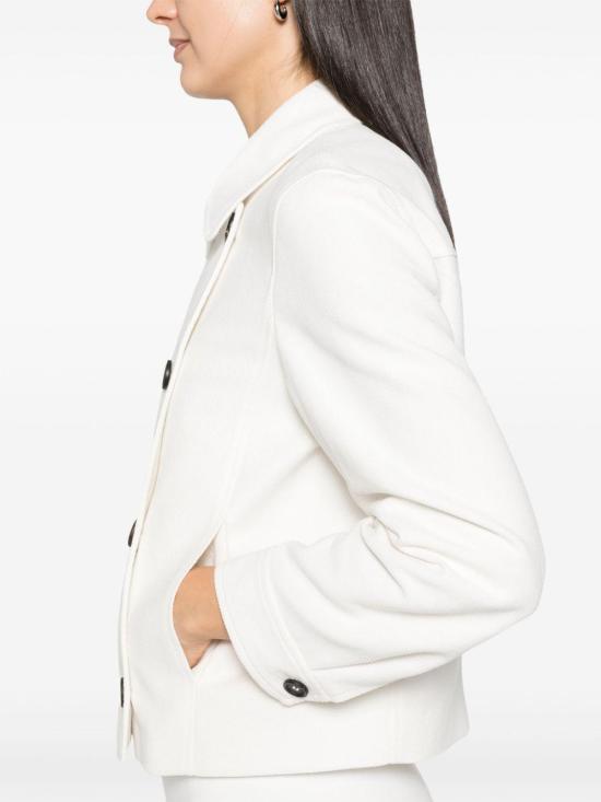 25SS 브루넬로 쿠치넬리 자켓 MH5347420 C9002 WHITE - BRUNELLO CUCINELLI