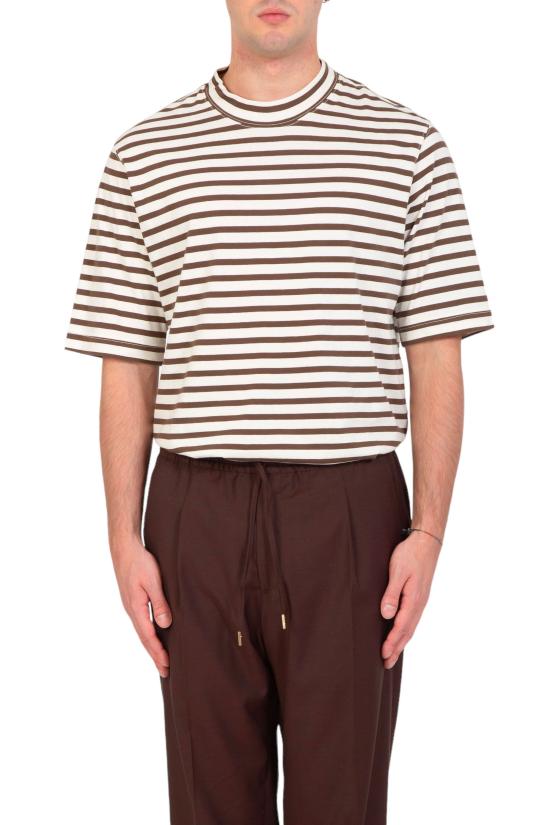  치르콜로1901 반팔 티셔츠 CN4397 880 Brown