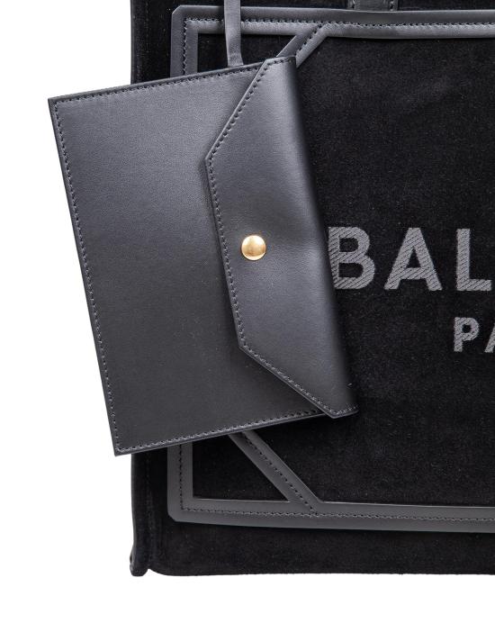 25SS 발망 토트백 EN1FF901LDCY 0PA 0PA NOIR - BALMAIN