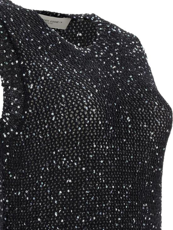 25SS 골든구스 블라우스 GWP01922P00169190100 BLACK - GOLDEN GOOSE