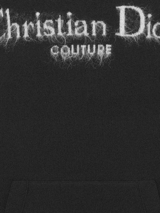 25SS 디올 후드 티셔츠 443M649AM008980 BLACK DOM - DIOR