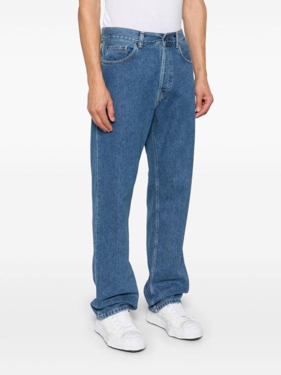  칼하트 WIP NOLAN 놀란 데님 팬츠 I0330060160 BLUE HEAVY STONE WASHED DOM - CARHARTT WIP