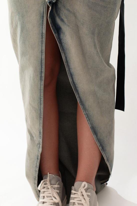  다크쉐도우 롱 스커트 DS02D2348 SKY 46 Denim - DRKSHDW