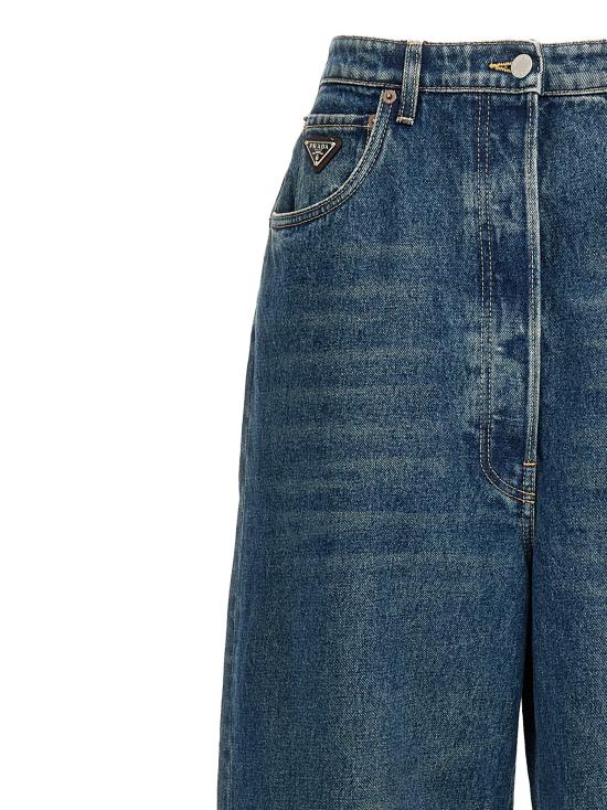 25SS 프라다 데님 팬츠 GFP519SOOO12OYF0008 Blue - PRADA