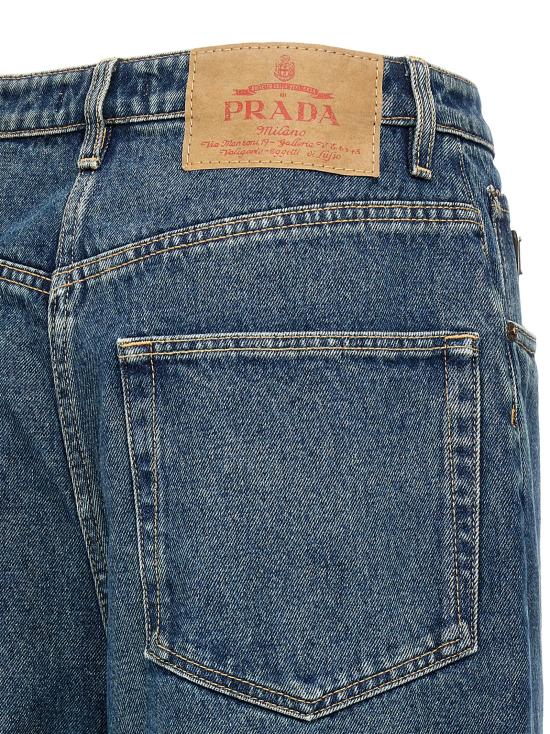 25SS 프라다 데님 팬츠 GFP519SOOO12OYF0008 Blue - PRADA
