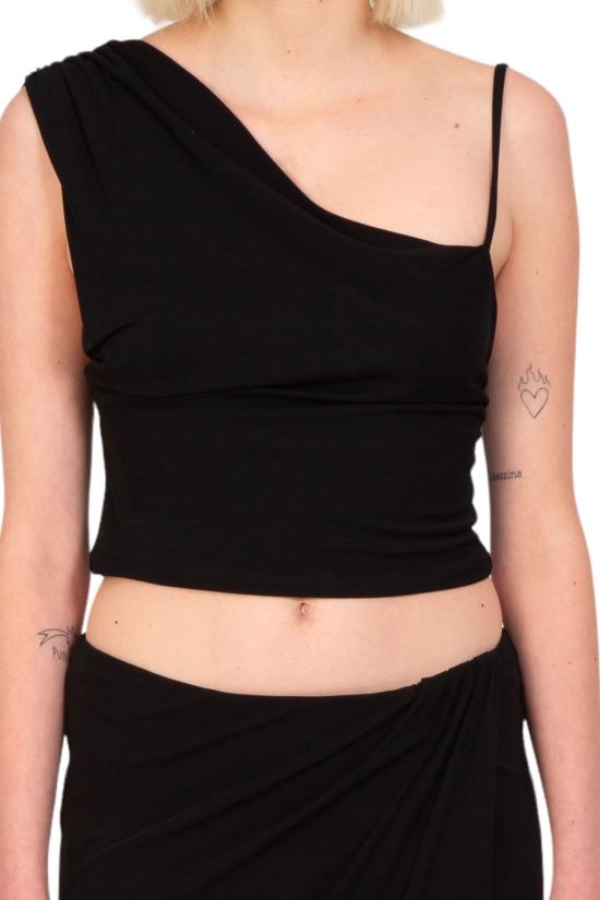  핑코 민소매 티셔츠 102846 A17I Z99 Black - PINKO