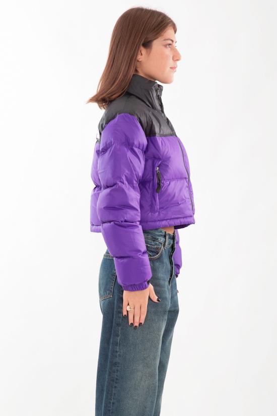 24FW 노스페이스 숏패딩 NF0A5GGE FW24 S961 Purple - NORTH FACE