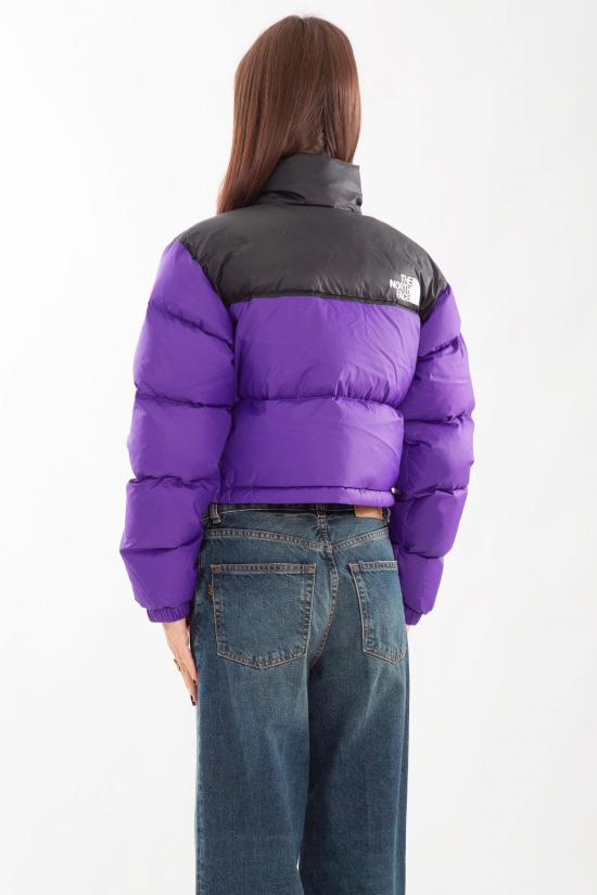 24FW 노스페이스 숏패딩 NF0A5GGE FW24 S961 Purple - NORTH FACE