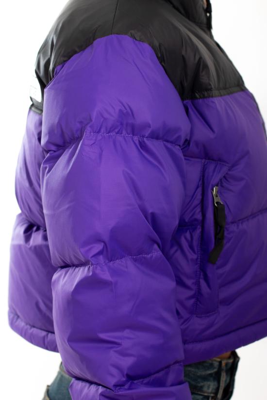 24FW 노스페이스 숏패딩 NF0A5GGE FW24 S961 Purple - NORTH FACE