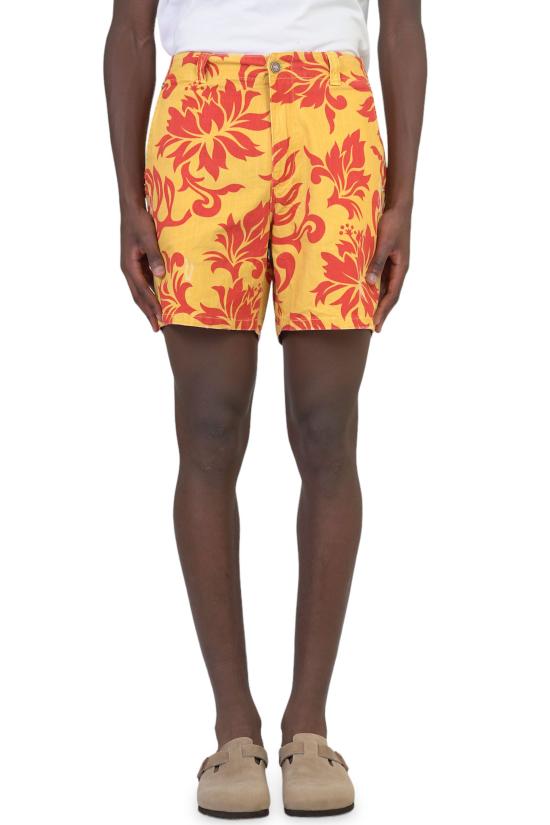  이알엘 숏팬츠 ERL06P002 TROPICAL FLOWER Yellow