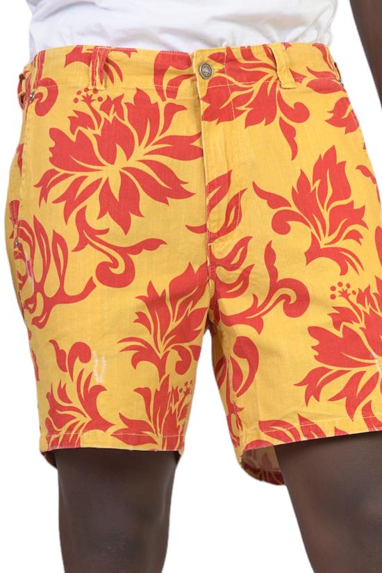  이알엘 숏팬츠 ERL06P002 TROPICAL FLOWER Yellow - ERL
