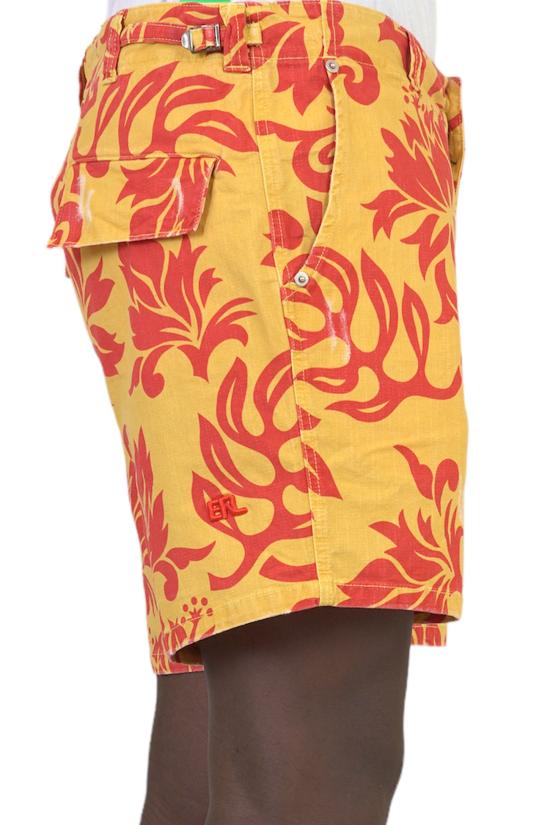  이알엘 숏팬츠 ERL06P002 TROPICAL FLOWER Yellow - ERL