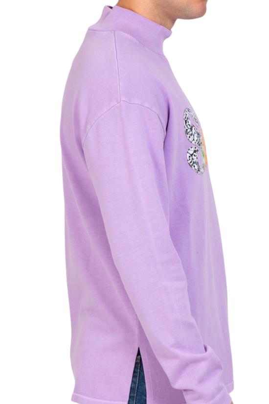  이알엘 긴팔 티셔츠 ERL08T009 PURPLE Purple - ERL