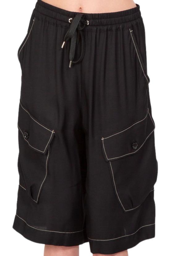  핑코 숏팬츠 03565 A1WU Z99 Black - PINKO