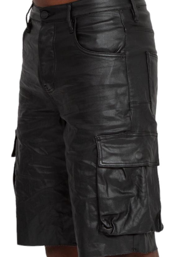  퍼플 브랜드 숏팬츠 P022 HSCB224 BLACK Black - PURPLE BRAND