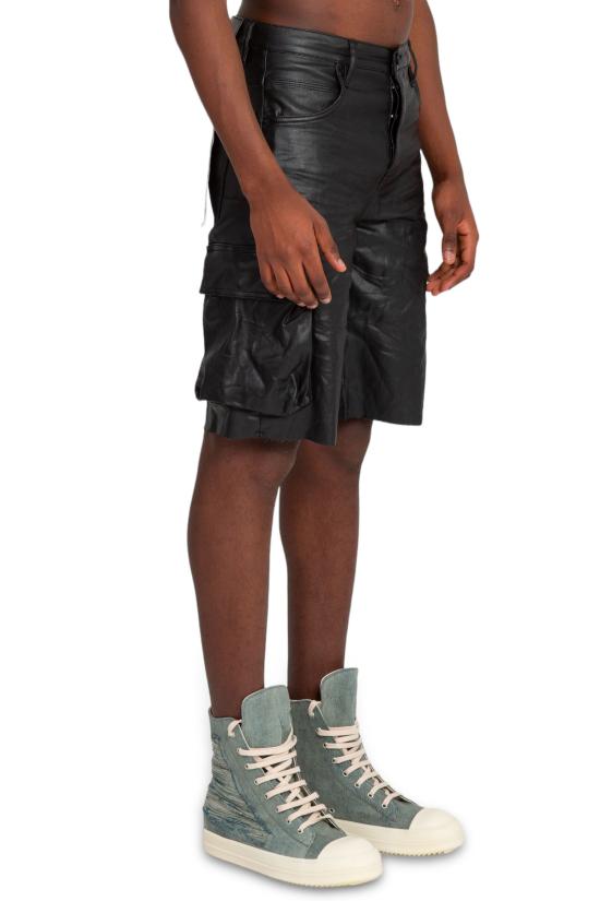  퍼플 브랜드 숏팬츠 P022 HSCB224 BLACK Black - PURPLE BRAND