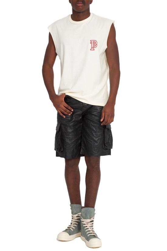  퍼플 브랜드 숏팬츠 P022 HSCB224 BLACK Black - PURPLE BRAND