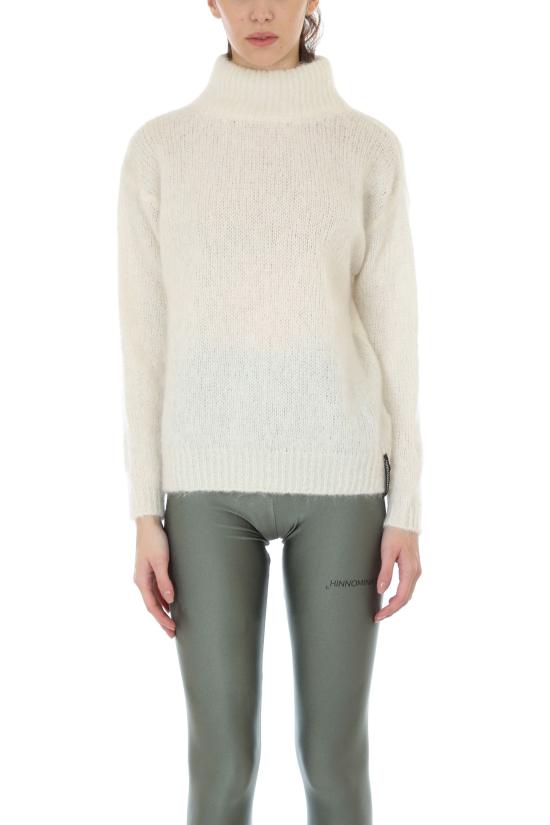  힌노미네이트 터틀넥 HNW521 BIANCO White