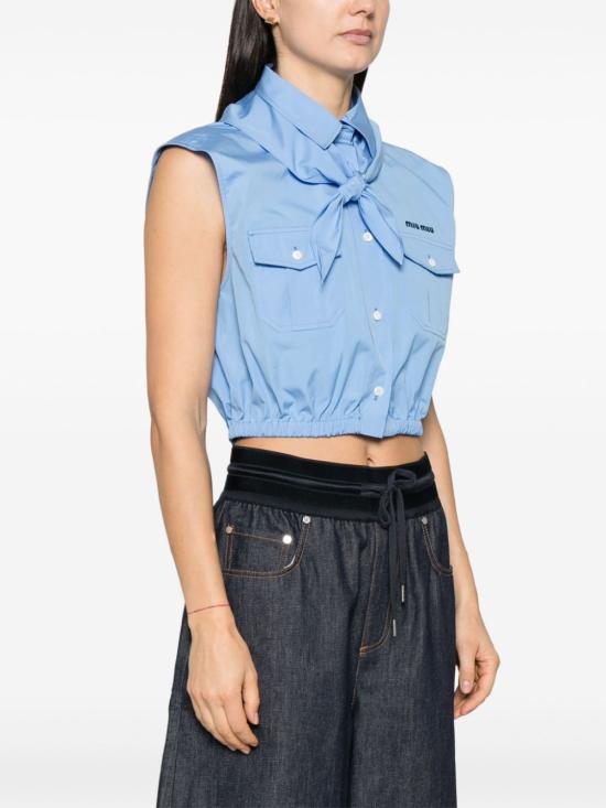 25SS 미우미우 블라우스 MK1919 10RGF0013 - MIU MIU