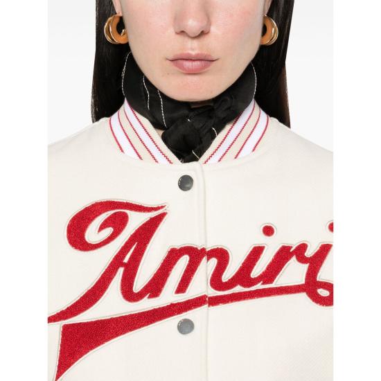 25SS 아미리 자켓 AWOUVY1010 ALABA WHITE RED - AMIRI