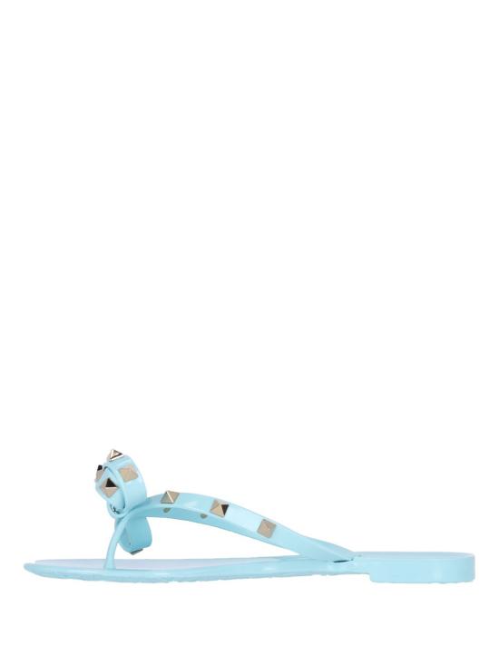 25SS 발렌티노 가라바니 뮬/슬리퍼 6W2S0552PVS KG7 Clear Blue - VALENTINO GARAVANI