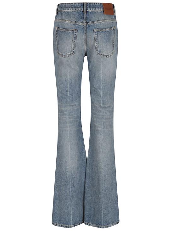 25SS 알렉산더 맥퀸 데님 팬츠 817639 QMACV 4315 INDIGO STONEWASHED - ALEXANDER MCQUEEN