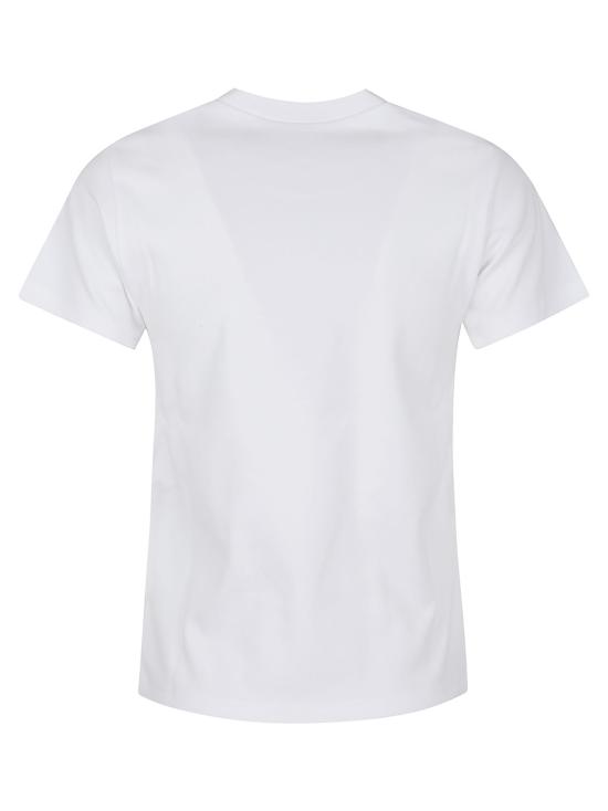 25SS 알렉산더 맥퀸 반팔 티셔츠 819193 QLAEH 9000 OPTICALWHITE - ALEXANDER MCQUEEN