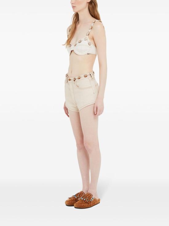 25SS 알라누이 숏팬츠 LWYC009R25DEN0030300 Beige - ALANUI