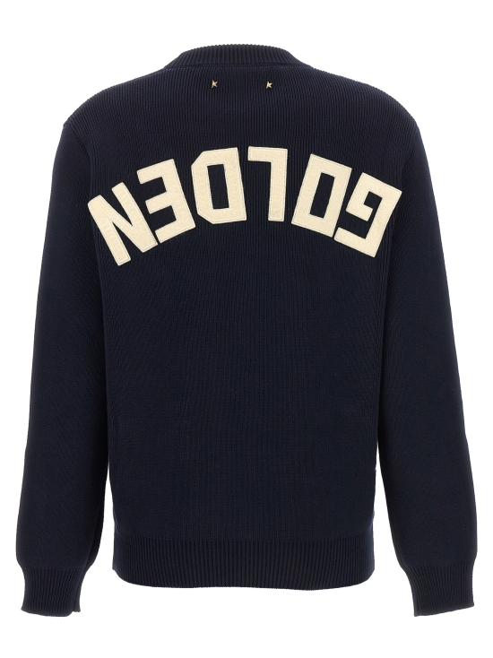 25SS 골든구스 가디건 GWP00951P0006625048650486 Blue - GOLDEN GOOSE